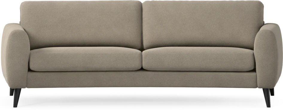 Bridge - 3-sits soffa svängd - Beige