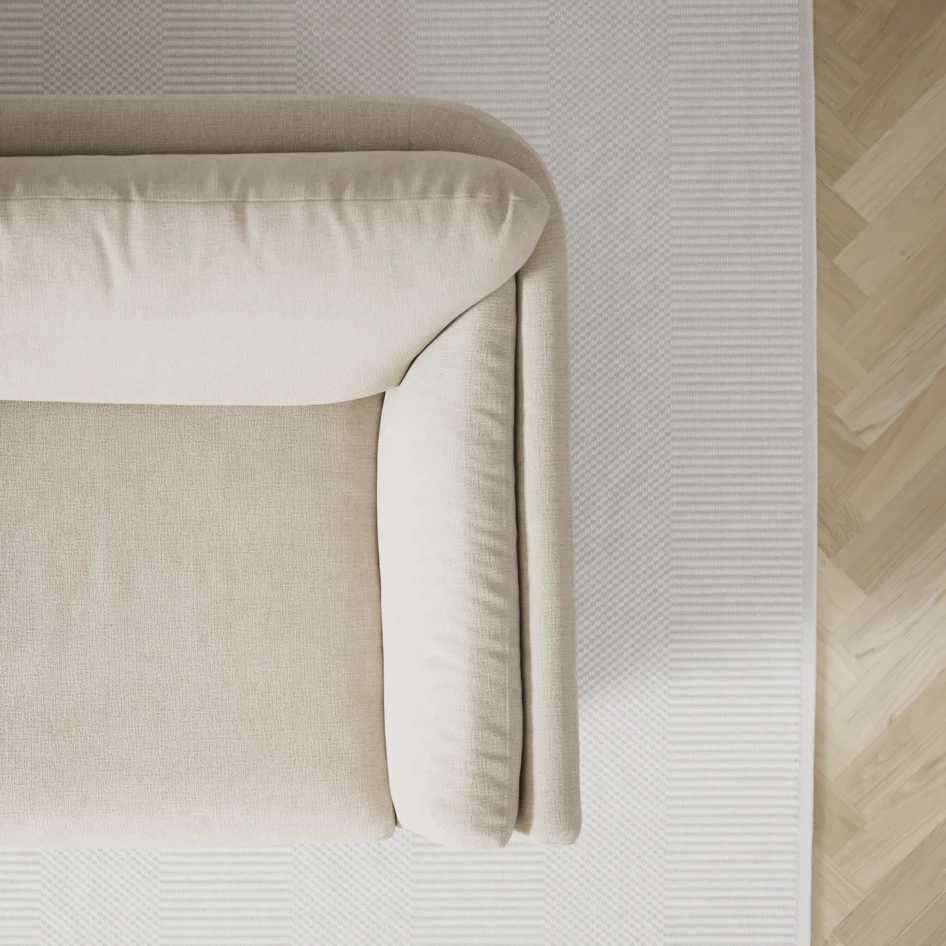 Madison - 2-sits soffa med divan vänster och schäslong höger - Beige