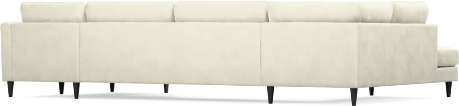 Bridge - 3-sits soffa med divan vänster och schäslong höger - Vit