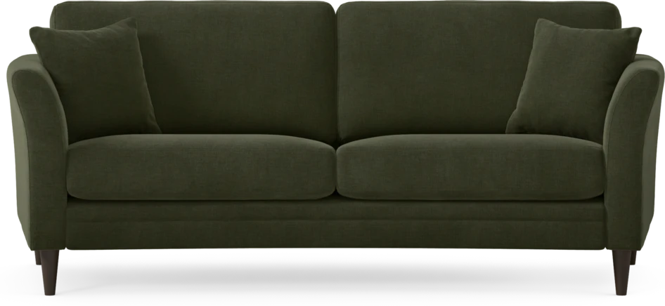 Eden - 2,5-sits soffa svängd - Grön