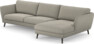 Madison Lux - 3-sits soffa med schäslong höger - Grå