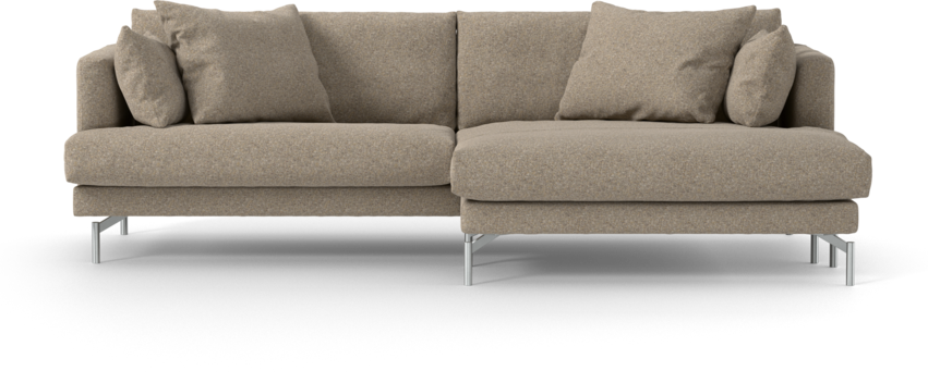 Harper - 4-sits med schäslong XL höger - Beige