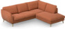 Madison Lux - 2-sits soffa med divan höger - Orange