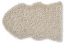 Curly - Konstfäll, lockig, B60 L90 cm - Beige