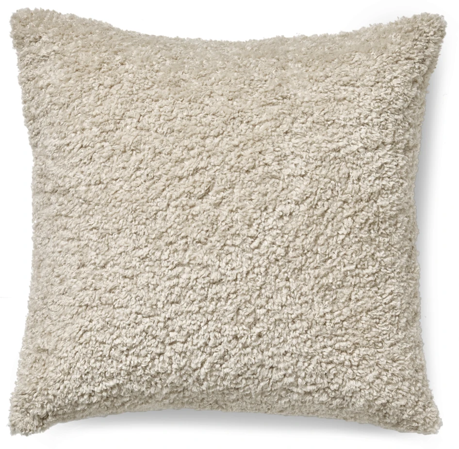 Curly - Kuddfodral, 50x50 cm - Beige