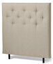 Active Pikerad - Pikerad sänggavel 120 cm - Beige
