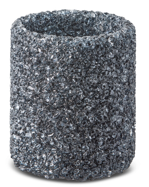 Fizz - Ljuslykta, H 9,5 Ø 8 cm - Svart