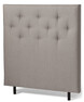 Active Pikerad - Pikerad sänggavel 120 cm - Brun