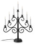 Natalia - Adventsljusstake, 40x55x11,5 cm - Svart