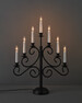 Natalia - Adventsljusstake, 40x55x11,5 cm - Svart