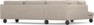 Madison - 3-sits soffa med divan vänster - Beige