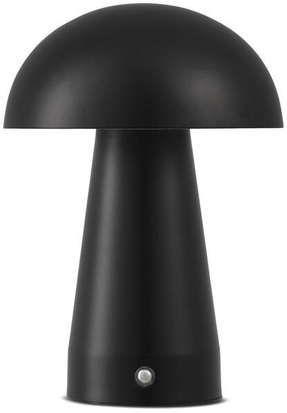 Tilo - Portabel bordslampa, H20 Ø14,5 cm - Svart