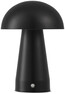 Tilo - Portabel bordslampa, H20 Ø14,5 cm - Svart
