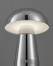 Tilo - Portabel bordslampa, H20 Ø14,5 cm - Grå