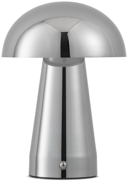 Tilo - Portabel bordslampa, H20 Ø14,5 cm - Grå