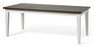 Portland - Matbord, L 200 cm - Brun