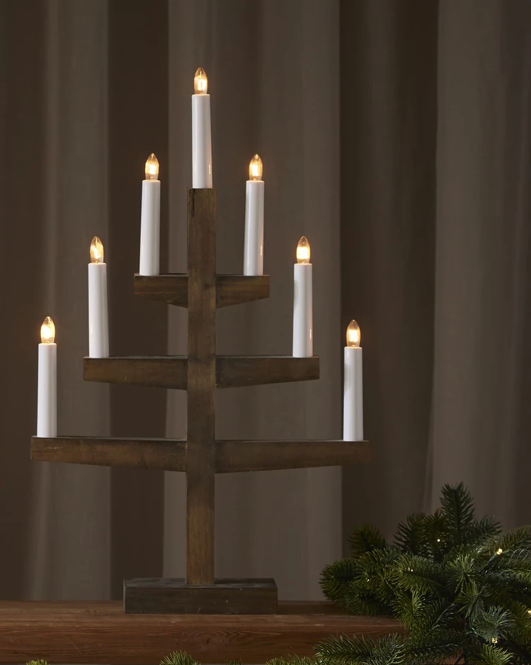 Trapp - Adventsljusstake 7-arm - inspiration