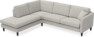 Eden - 2,5-sits soffa med divan - Grå