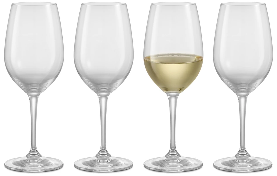 Vivino - Vitvinsglas, H 21,7 Ø 9,5 cm, 61 cl, 4-pack - Vit