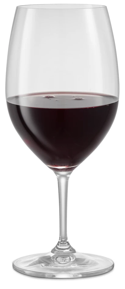 Vivino - Rödvinsglas, H 21,7 Ø 9,5 cm, 61 cl, 4-pack - Vit