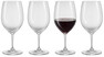 Vivino - Rödvinsglas, H 21,7 Ø 9,5 cm, 61 cl, 4-pack - Vit