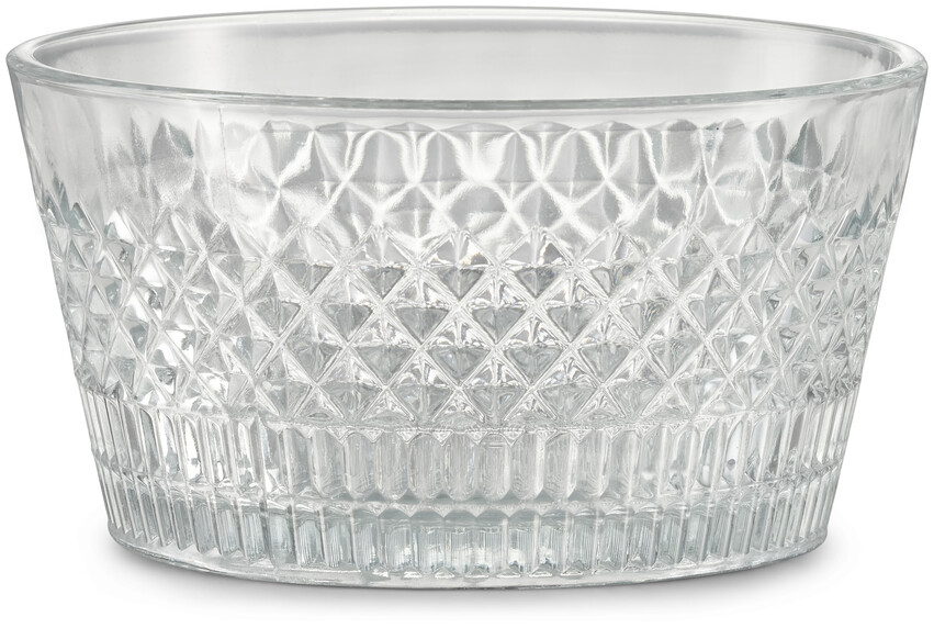 Anja Diamond - Skål, H 6 Ø 11,5 cm - Vit
