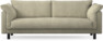 Cherrie - 3-sits soffa, hel dyna, fast klädsel - Beige