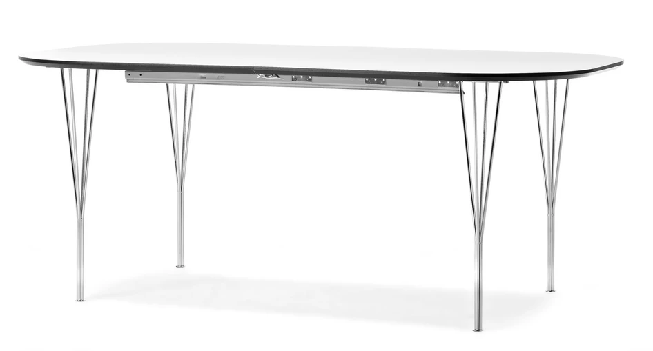 Santino - Matbord, L 180-280 cm - Grå