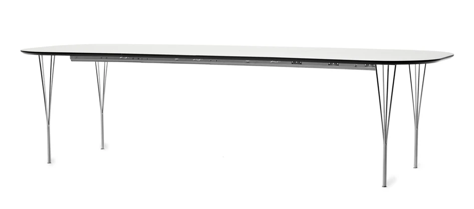 Santino - Matbord, L 180-280 cm - Grå