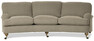 Oxford Delux - 3-sits soffa svängd, fast klädsel - Beige