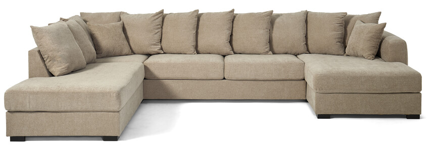 Town - 3-sits soffa med divan vänster och schäslong höger - Beige