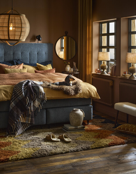 Delux Dream - Kontinentalsäng, enkelsäng 140 cm med bäddmadrass och sängben - inspiration