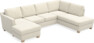 Friday - 3-sits soffa med schäslong vänster och divan höger - Beige