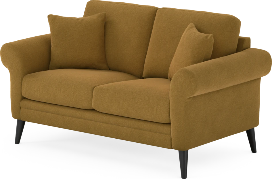 Eden - 2-sits soffa - Gul