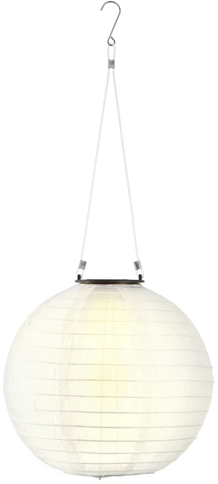 Sigma - Solcellsbelysning, Ø25 cm - Vit