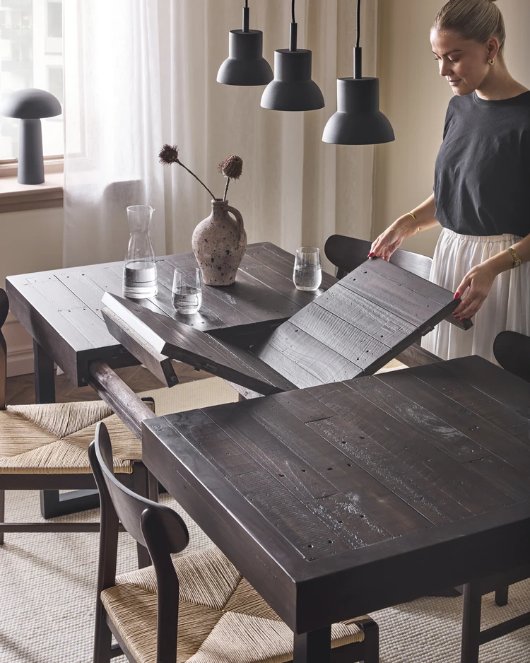 Woodenforge - Matbord, 140/180x90x78 cm - inspiration