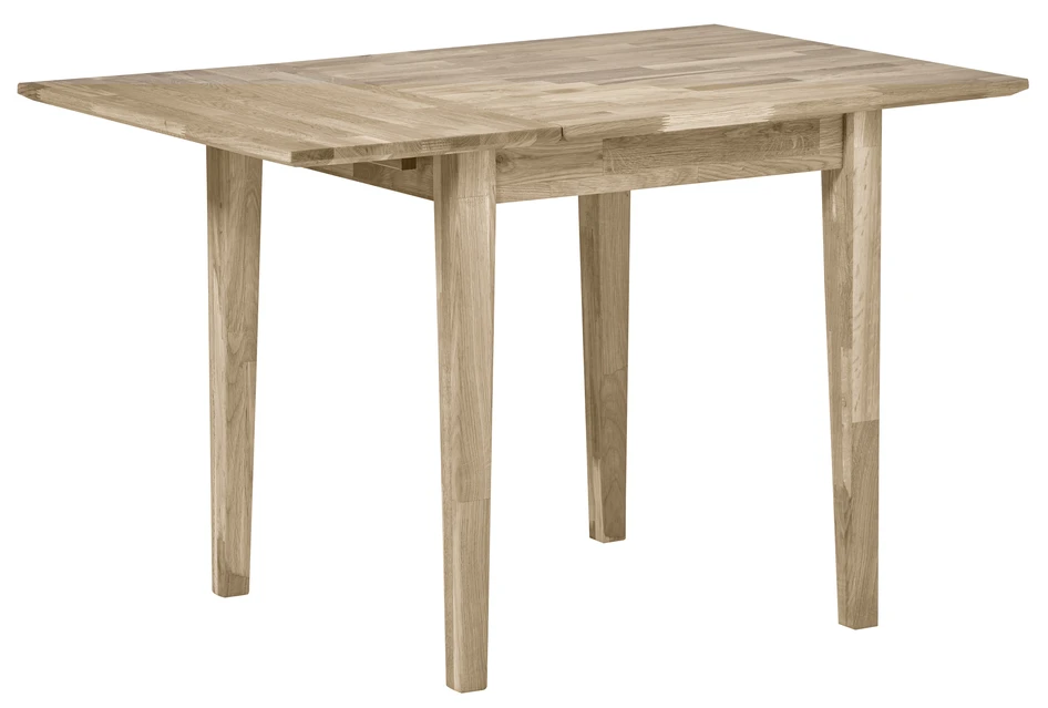 Ekerö - Matbord, 75/115x75x75 cm - Vit