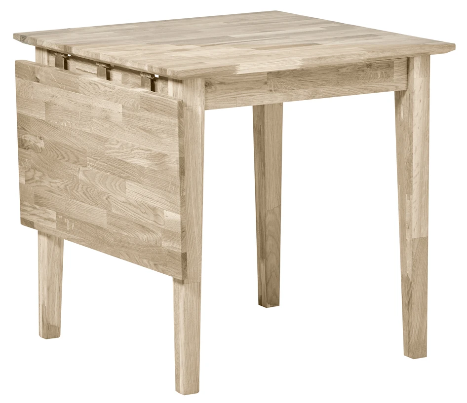 Ekerö - Matbord, 75/115x75x75 cm - Vit