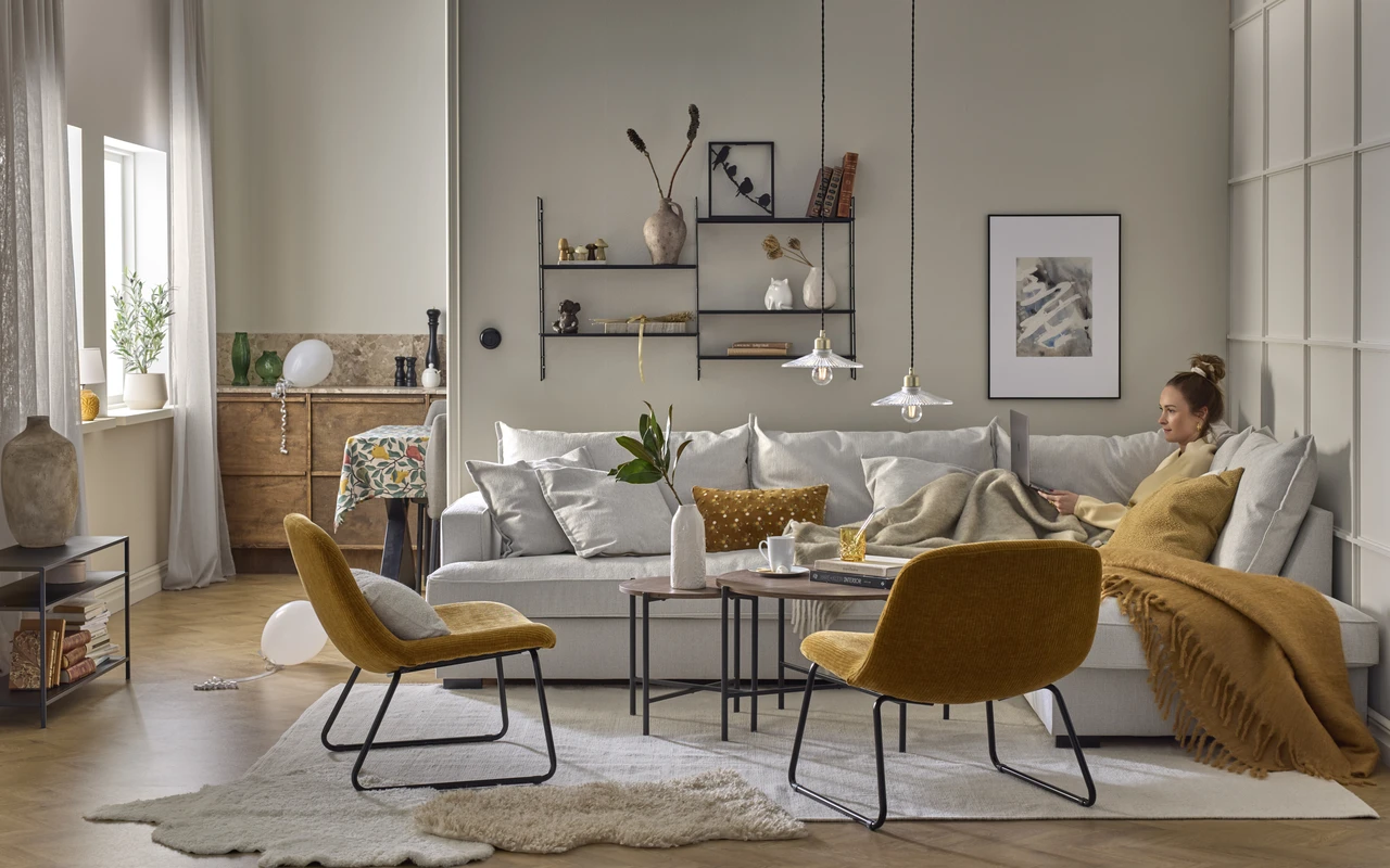 Shape - Satsbord, H44 Ø 50/ H47 Ø 80 cm - inspiration