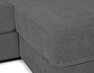 Town - 3-sits soffa med divan vänster och schäslong höger - Grå