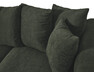 Town - 3-sits soffa med divan vänster och schäslong höger - Grön