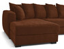 Town - 3-sits soffa med schäslong vänster och divan höger - Orange