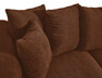 Town - 3-sits soffa med schäslong vänster och divan höger - Orange