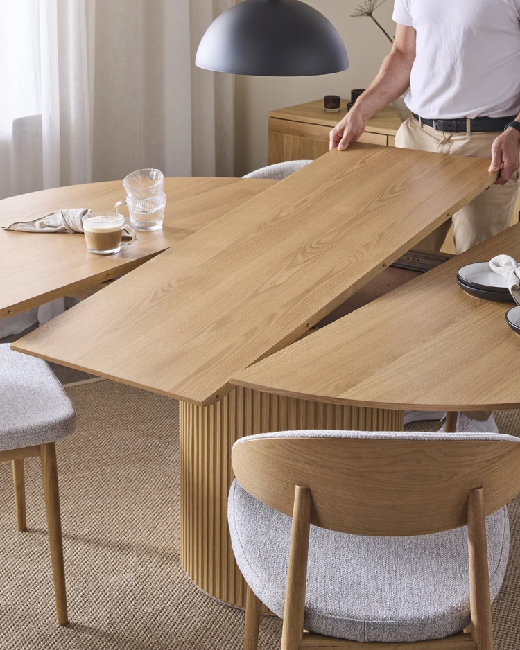 Astrid - Matbord, Ø 136-186 cm - inspiration