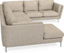 Madison - Hörnsoffa med schäslong vänster - Beige