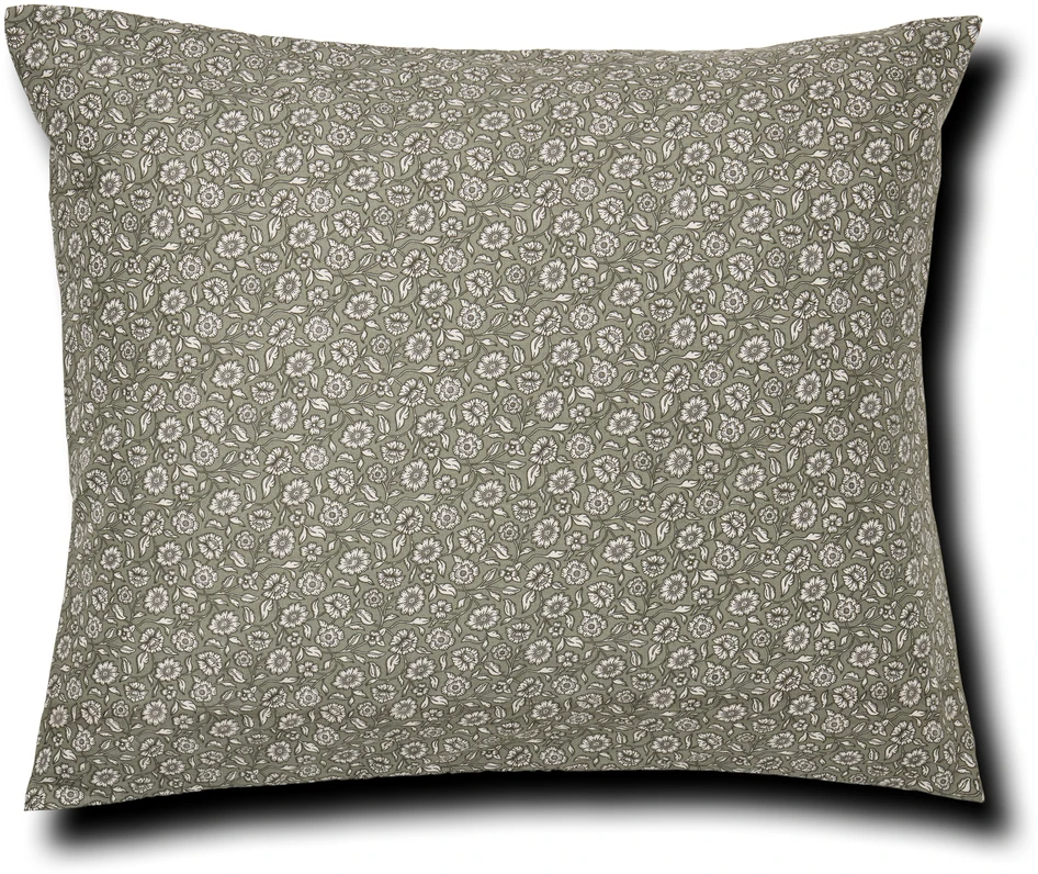 Blossom - Påslakanset i microfiber - Grön