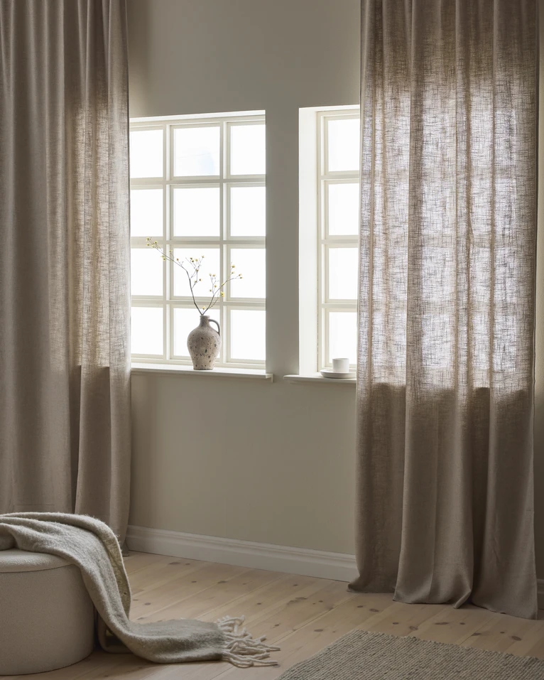 Linnelle, Gardin, 2-pack, 140x250 cm