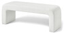 Otto - Bänk, 120 cm  - Vit
