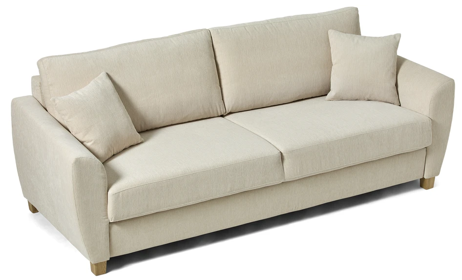 Vaxholm delux - Bäddsoffa 3-sits - Beige