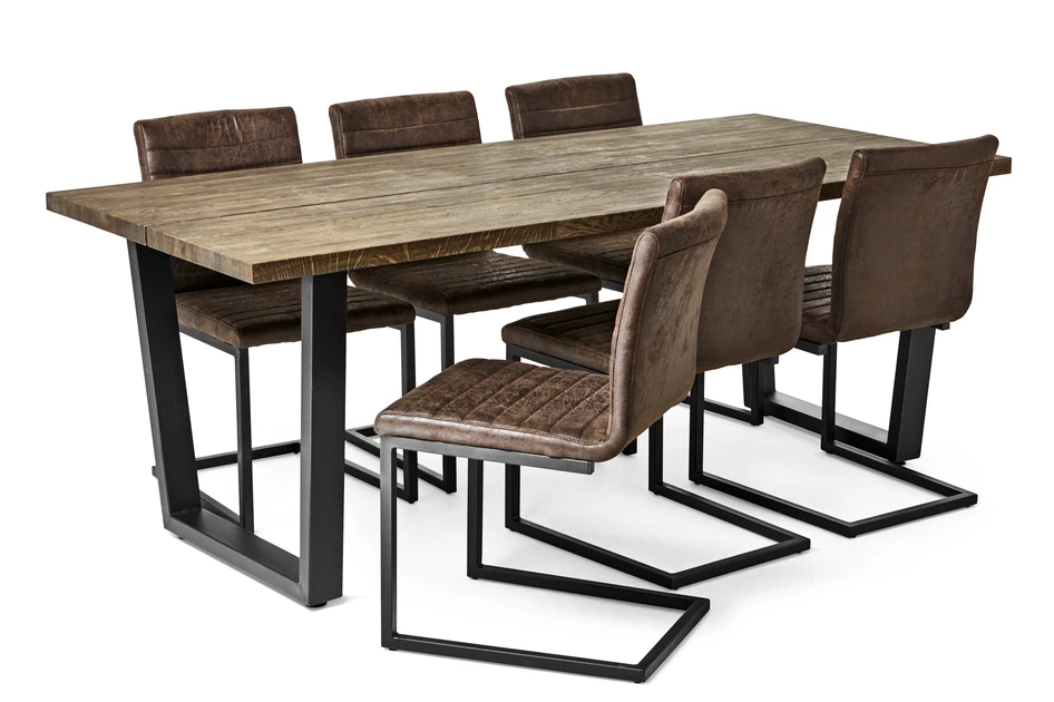 Chatham - Matgrupp med 6 stolar Chatham - Brun